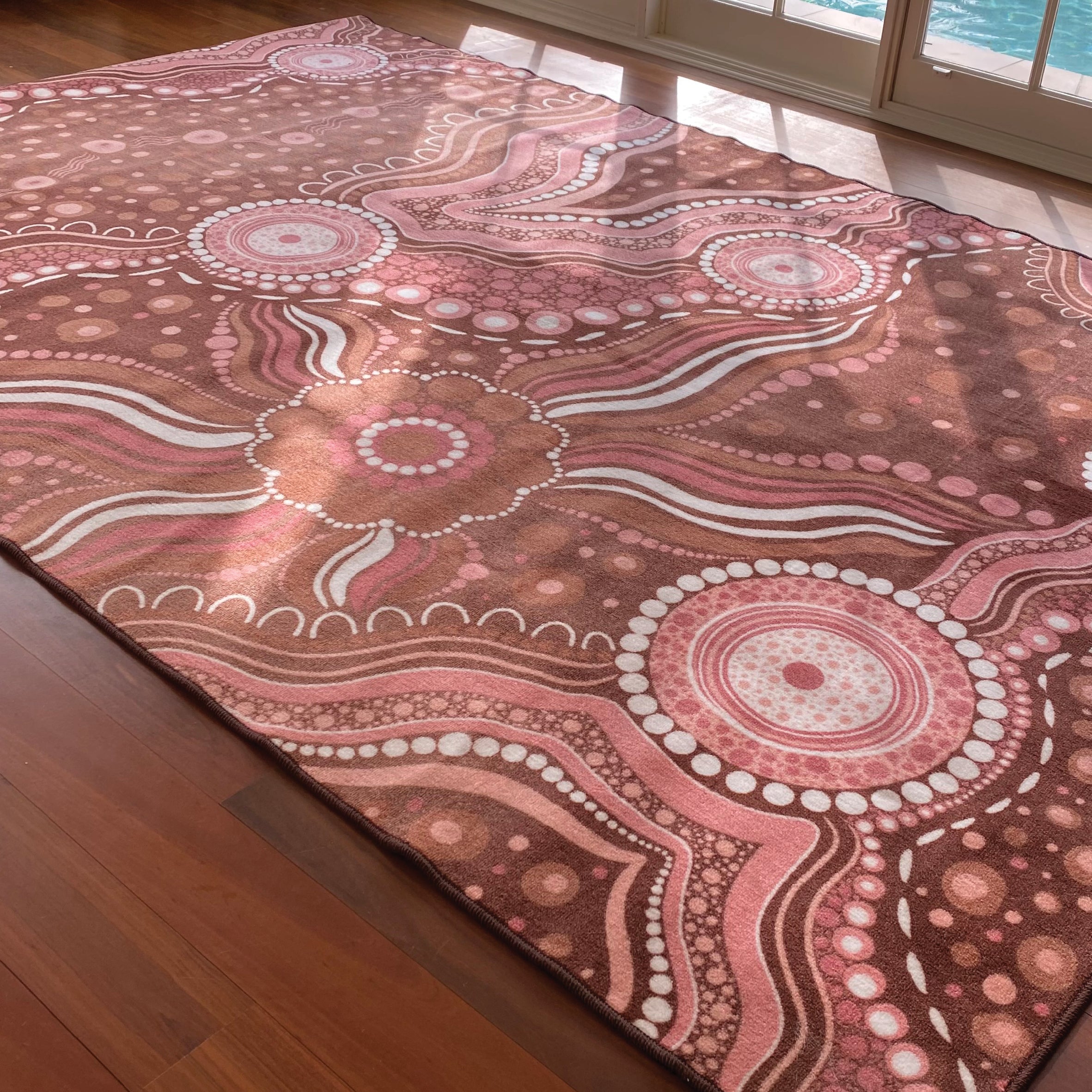 Bush Dreaming Indigenous Rug