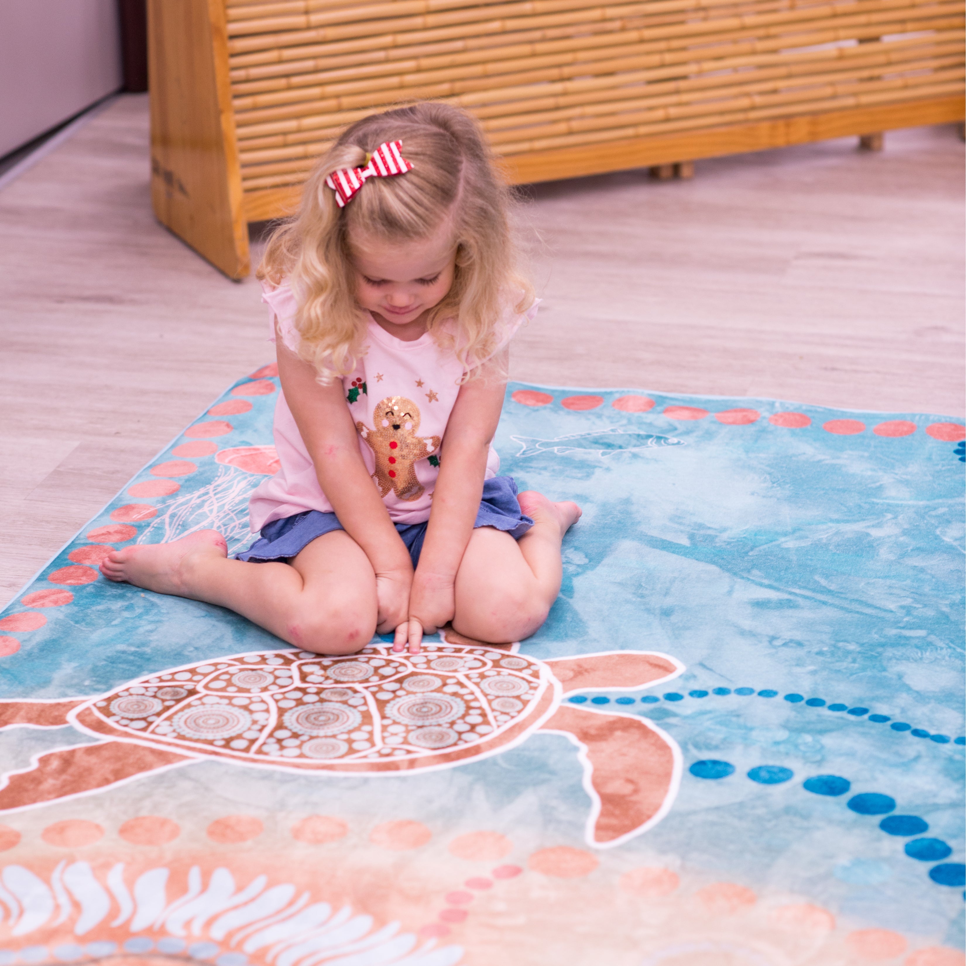 Under the Sea Dreaming Indigenous Rug